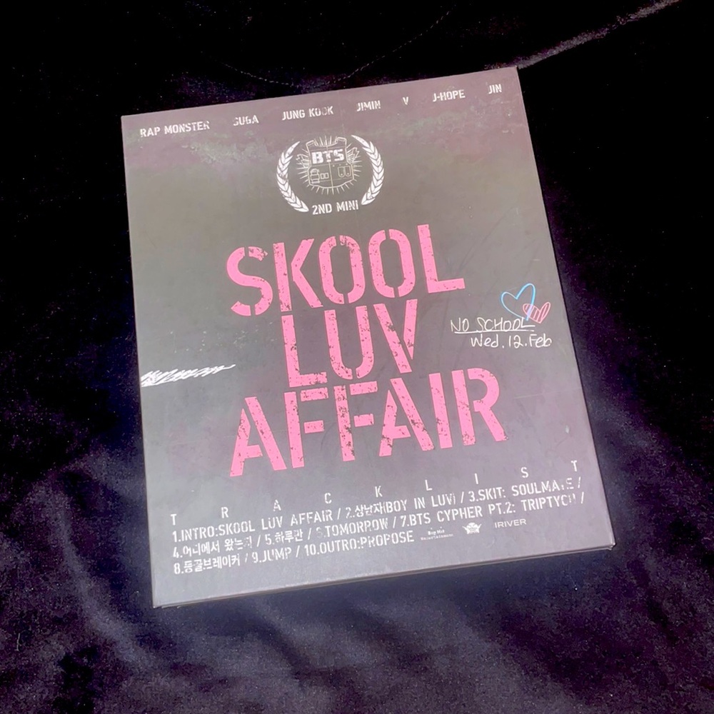 BTS - Skool Luv Affair. Everything Included.